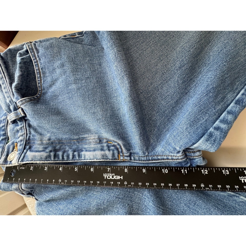 Lauren Ralph Lauren Jeans Women 12 Blue Straight Leg High Rise Cotton Vintage - Picture 10 of 10